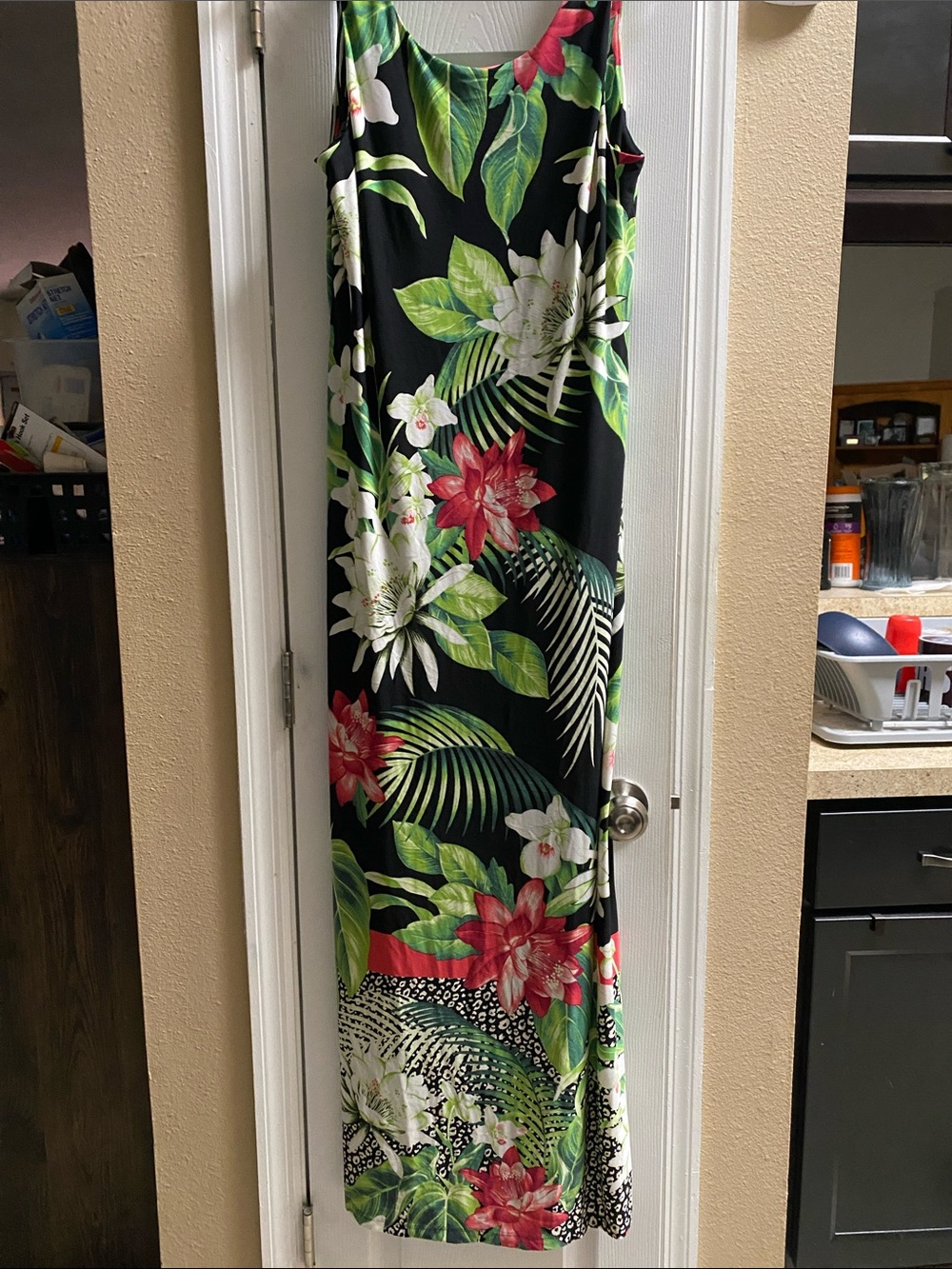 NWOT Tommy Bahama long sleeveless dress